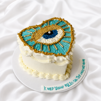 Blue Eye Blessing Cake