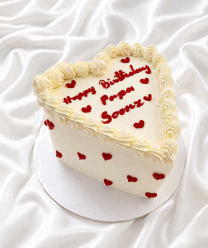 Heartfelt Birthday Cake
