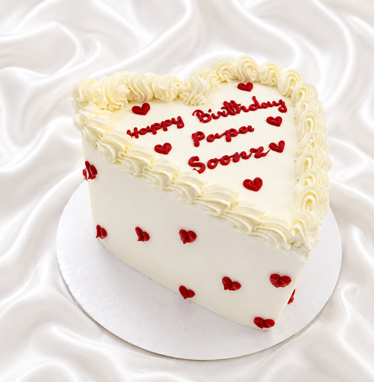 Heartfelt Birthday Cake