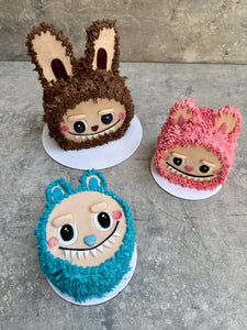 💙 Blue Rascal – Labubu Cake
