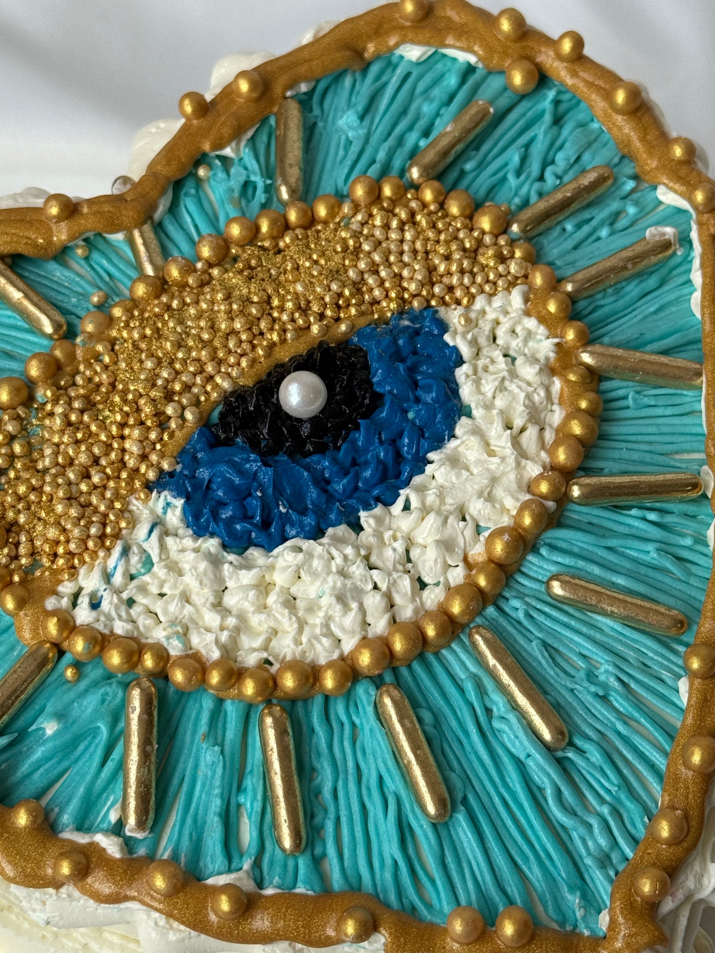 Blue Eye Blessing Cake