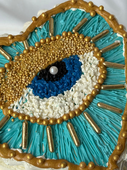 Blue Eye Blessing Cake