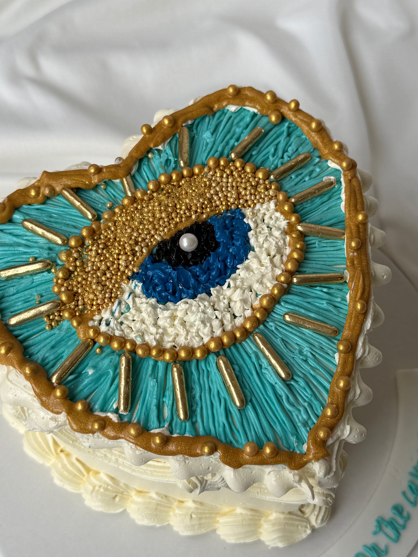 Blue Eye Blessing Cake