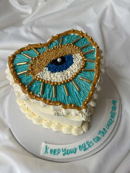 Blue Eye Blessing Cake