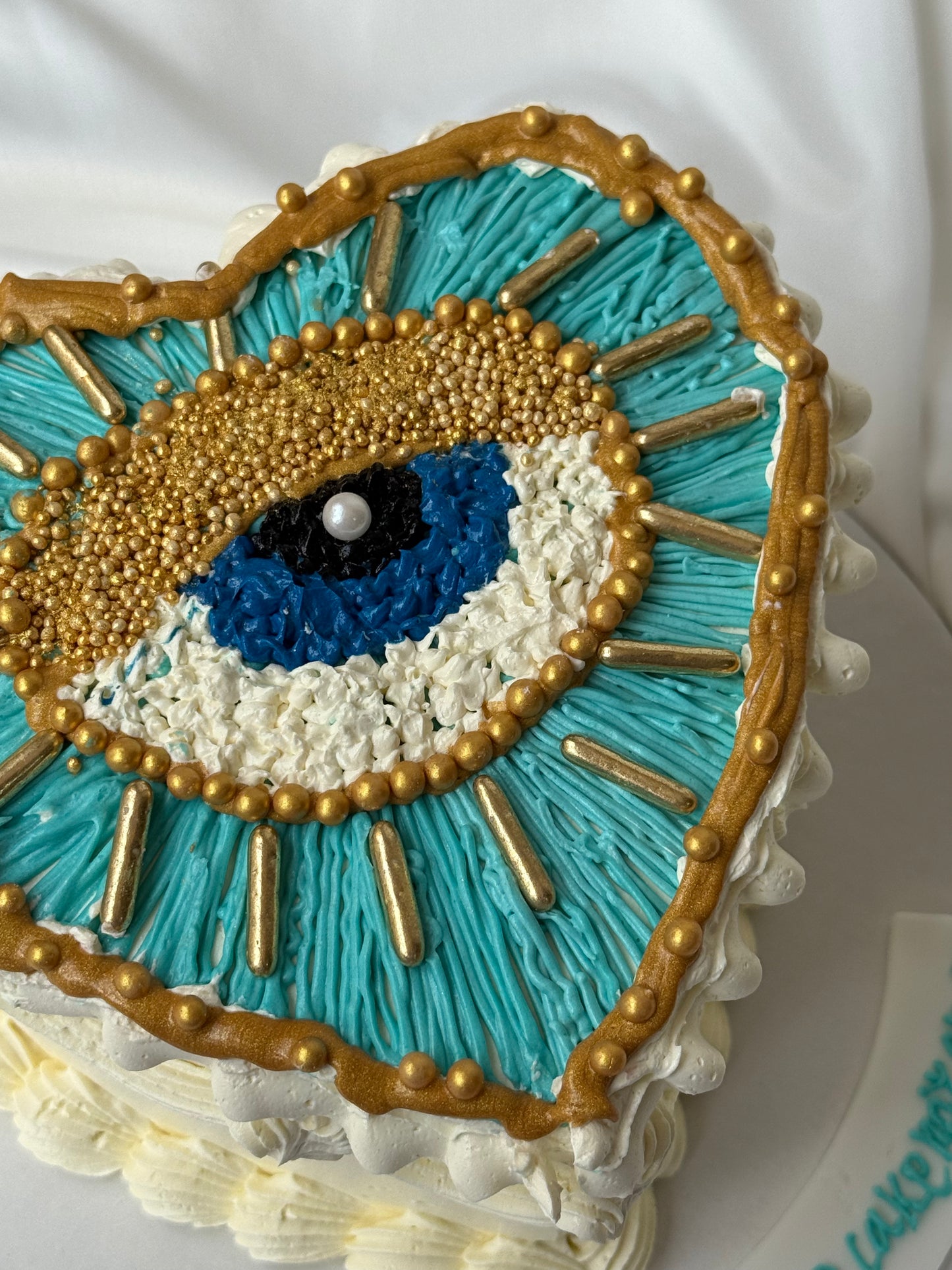 Blue Eye Blessing Cake