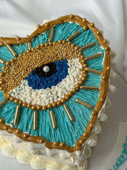 Blue Eye Blessing Cake