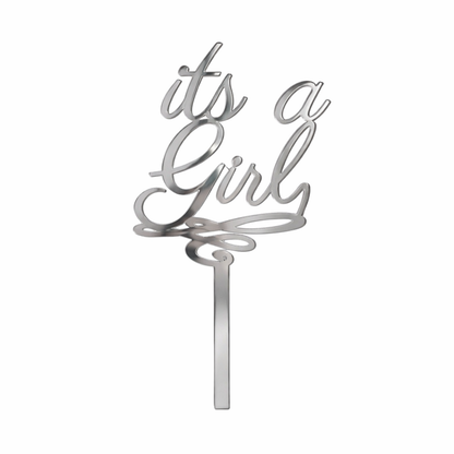 It’s a Girl Cake Topper