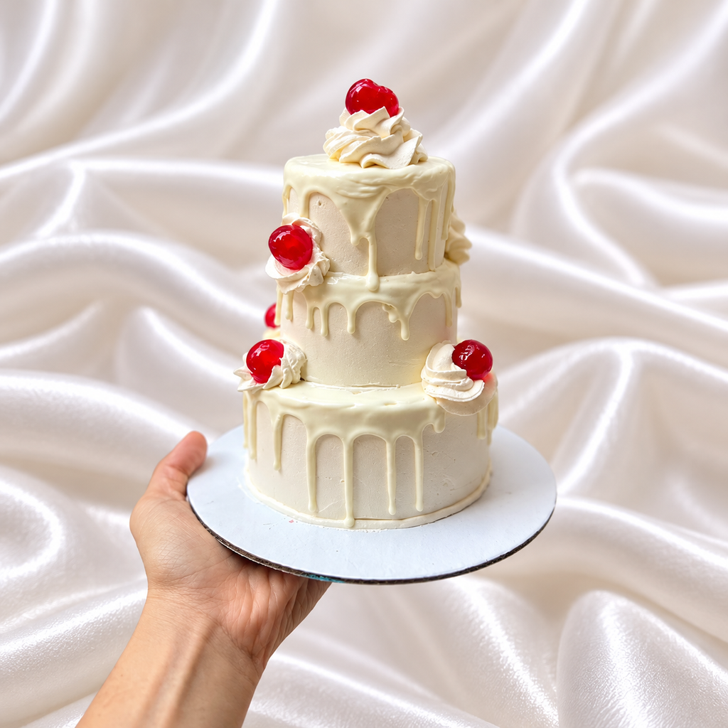 The Itsy Bitsy Cherry Cake