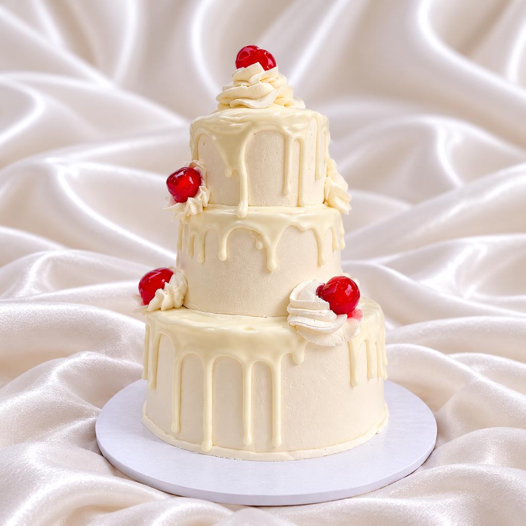 The Itsy Bitsy Cherry Cake