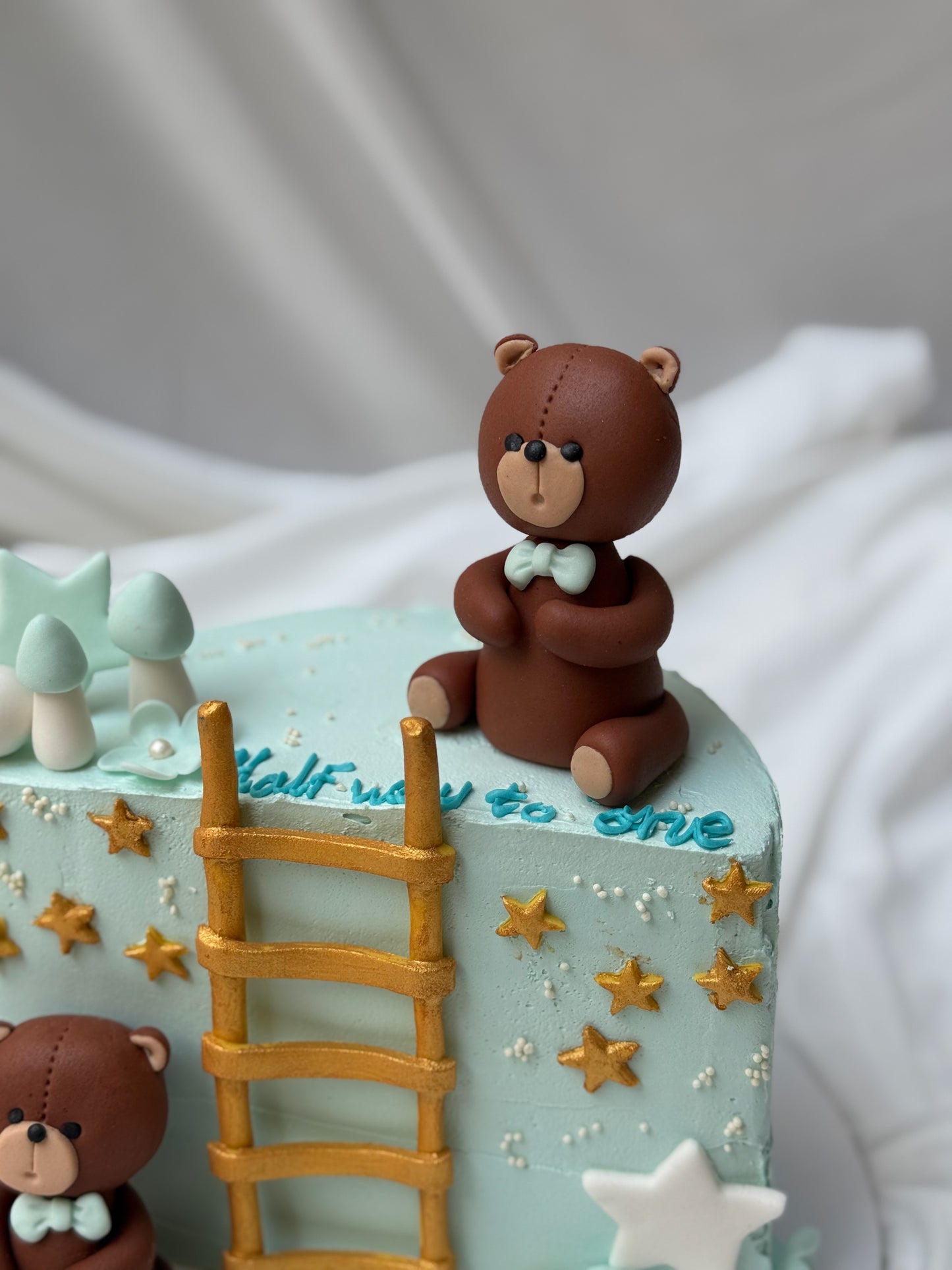 Little Star Bear Cake 🧸
