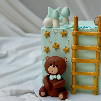 Little Star Bear Cake 🧸