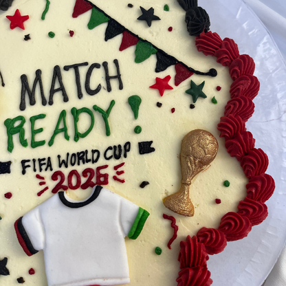 Match Ready Pull-Apart Cupcake Cake!