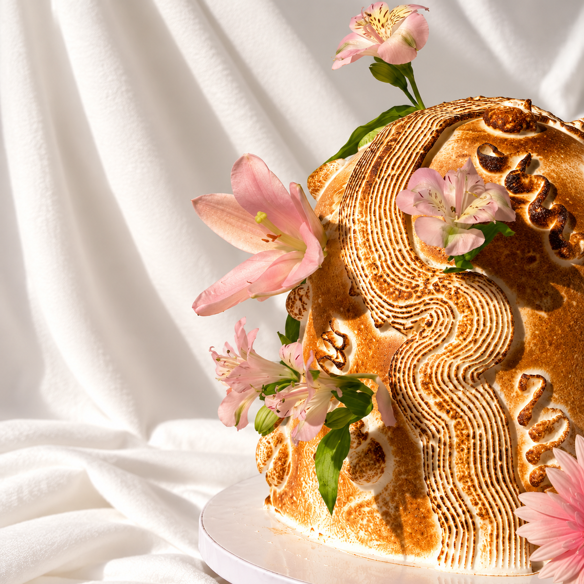 The Meringue Floral Dome