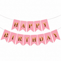 Pink Birthday Banner