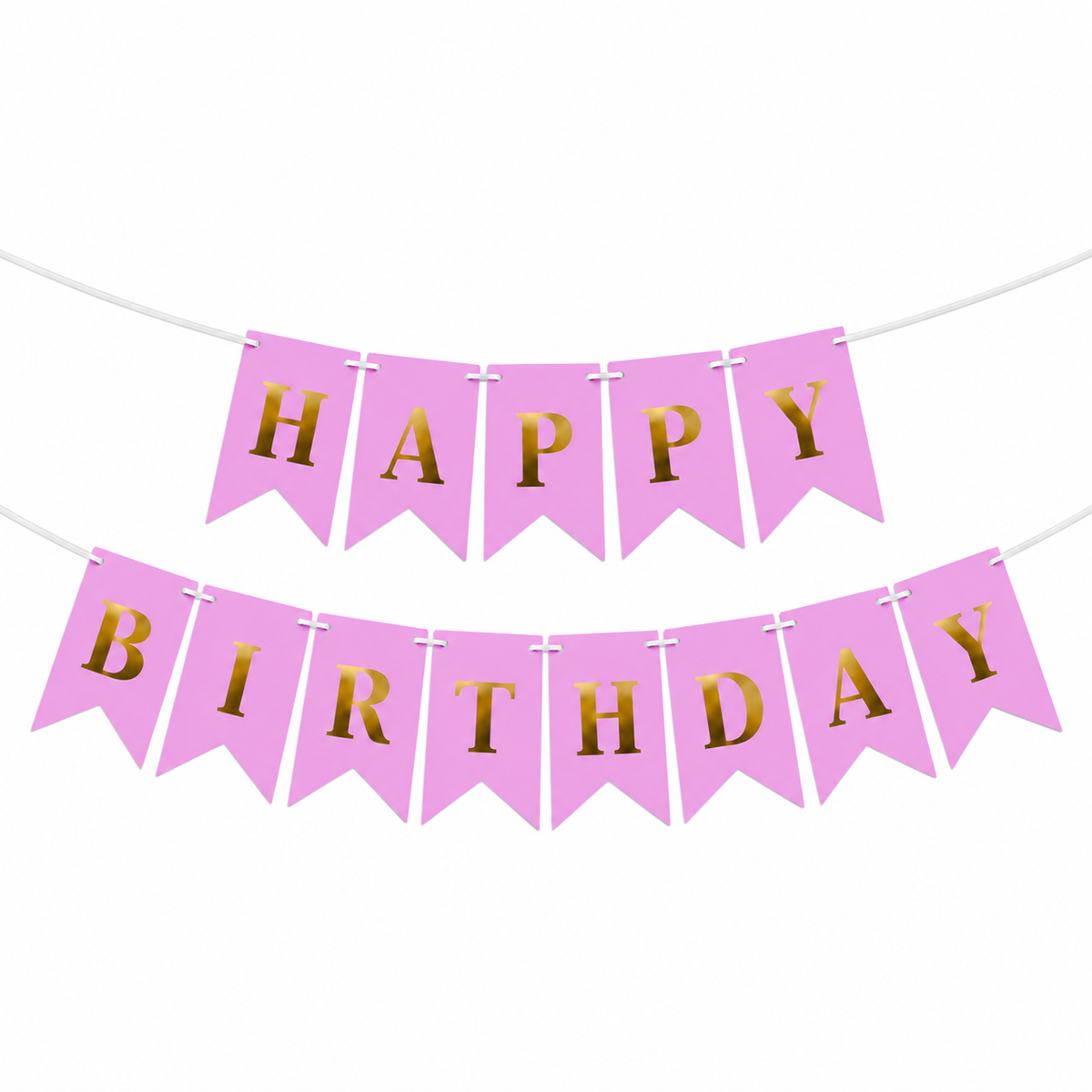 Lavender Birthday Banner
