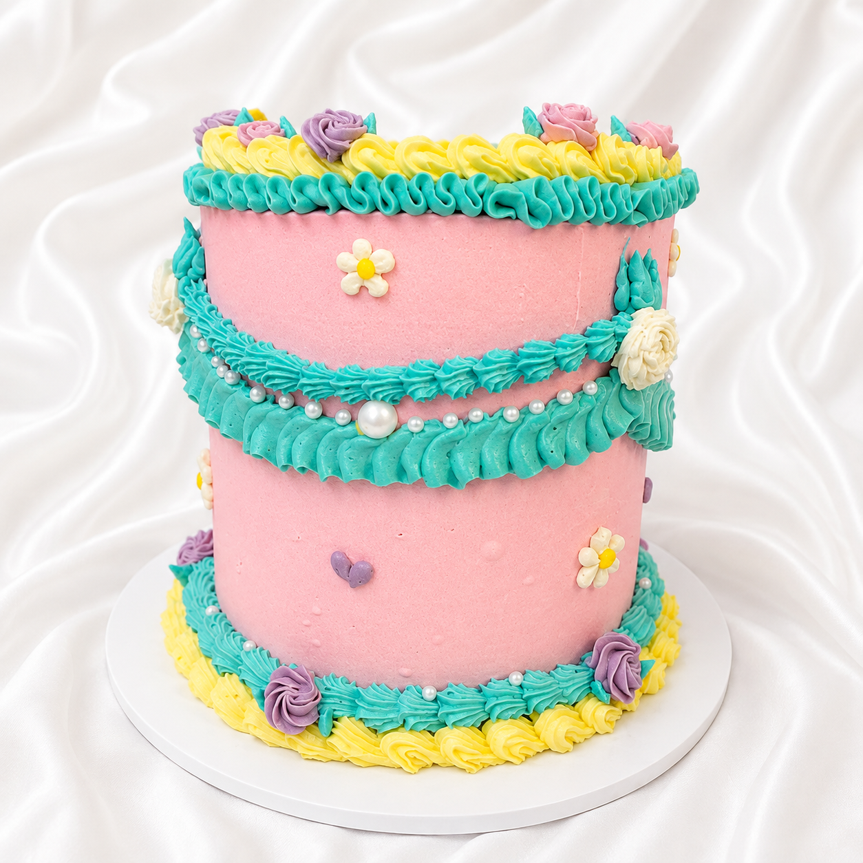 The Pastel Party Cake