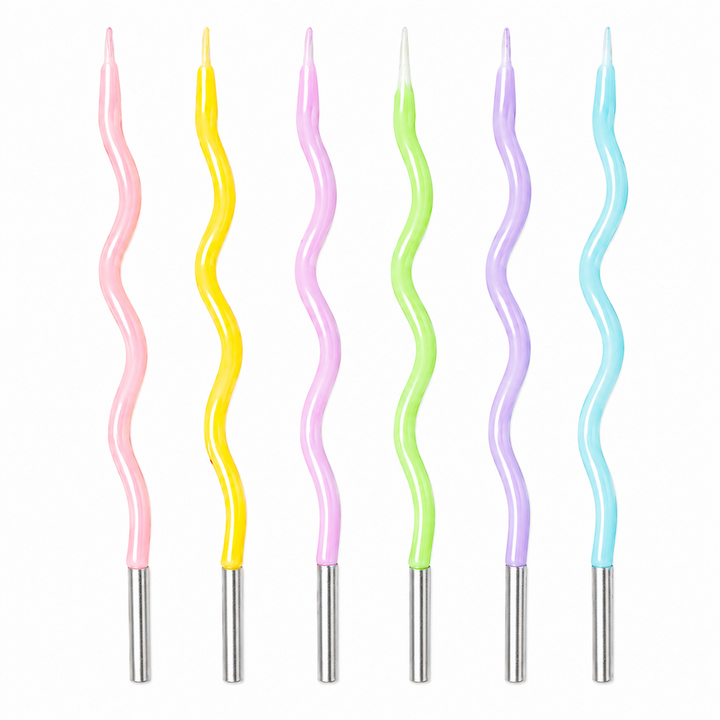 Pastel Twist Candles