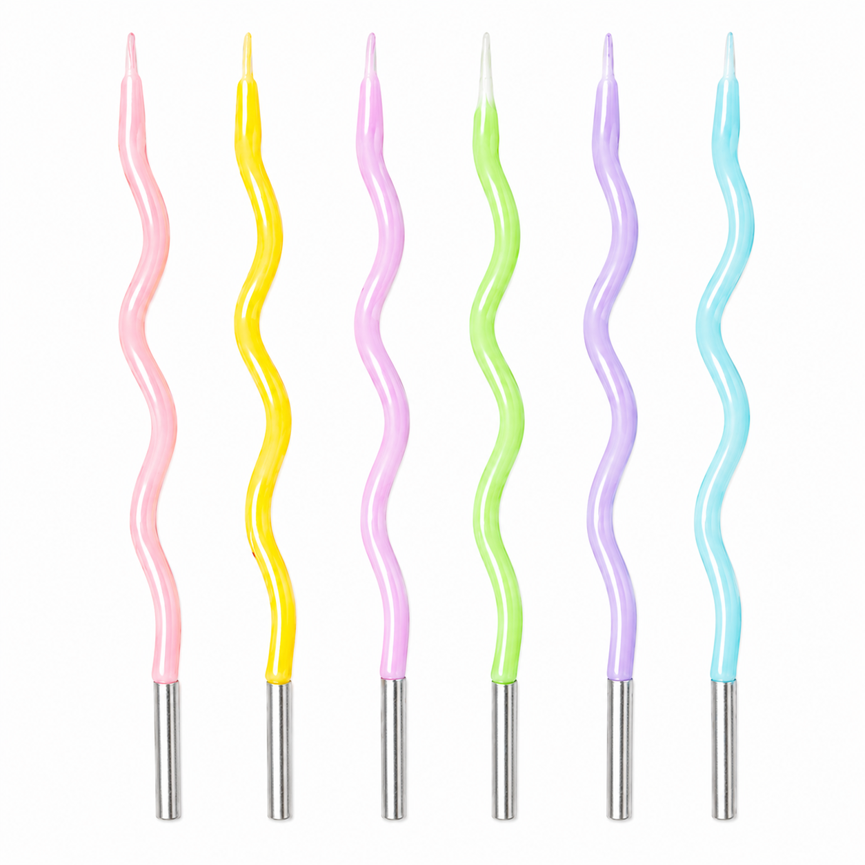 Pastel Twist Candles