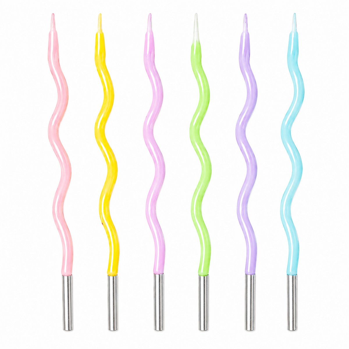 Pastel Twist Candles
