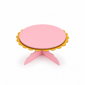Pink Gold Cake Stand