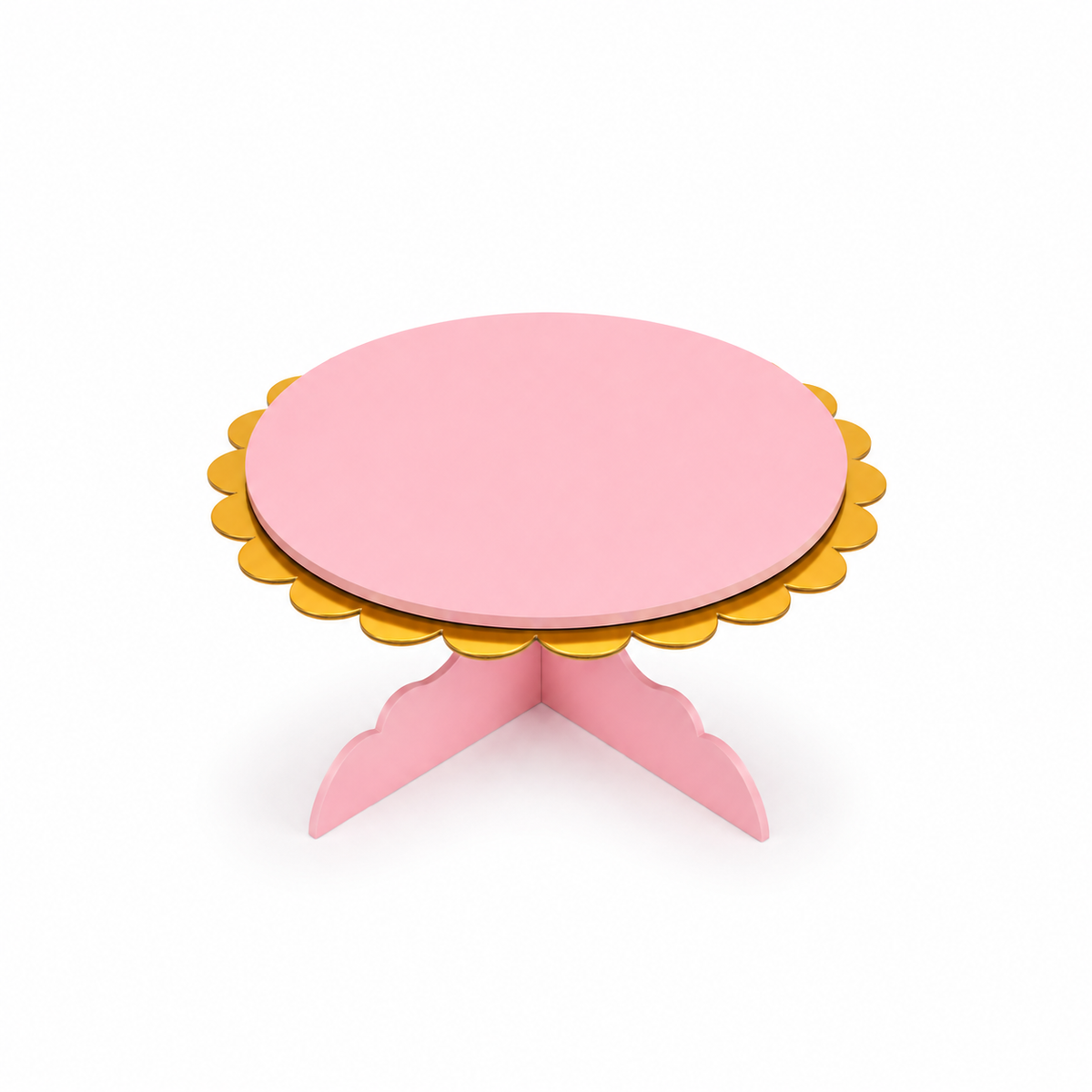 Pink Gold Cake Stand