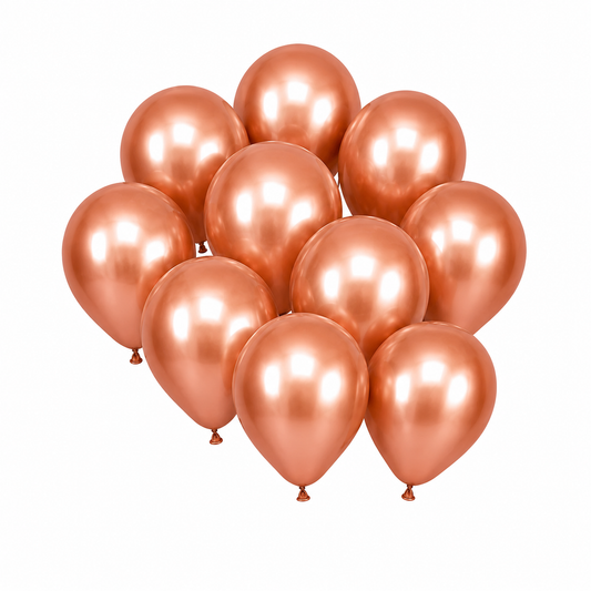 Rose Gold Balloon (Set of 10)
