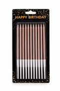 Rose Gold Candle Set