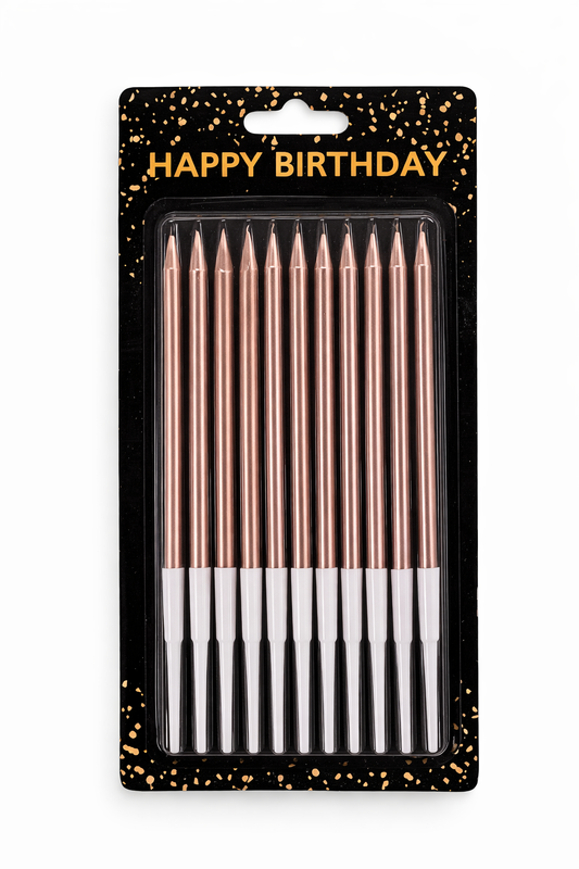 Rose Gold Candle Set