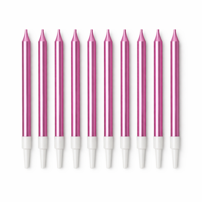 Rose Pink Candle Set