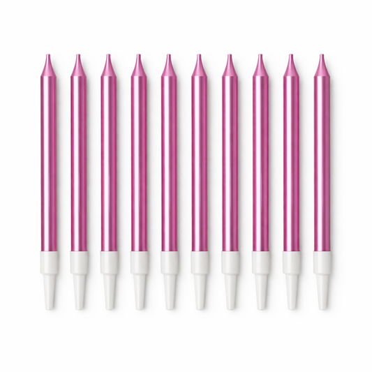Rose Pink Candle Set