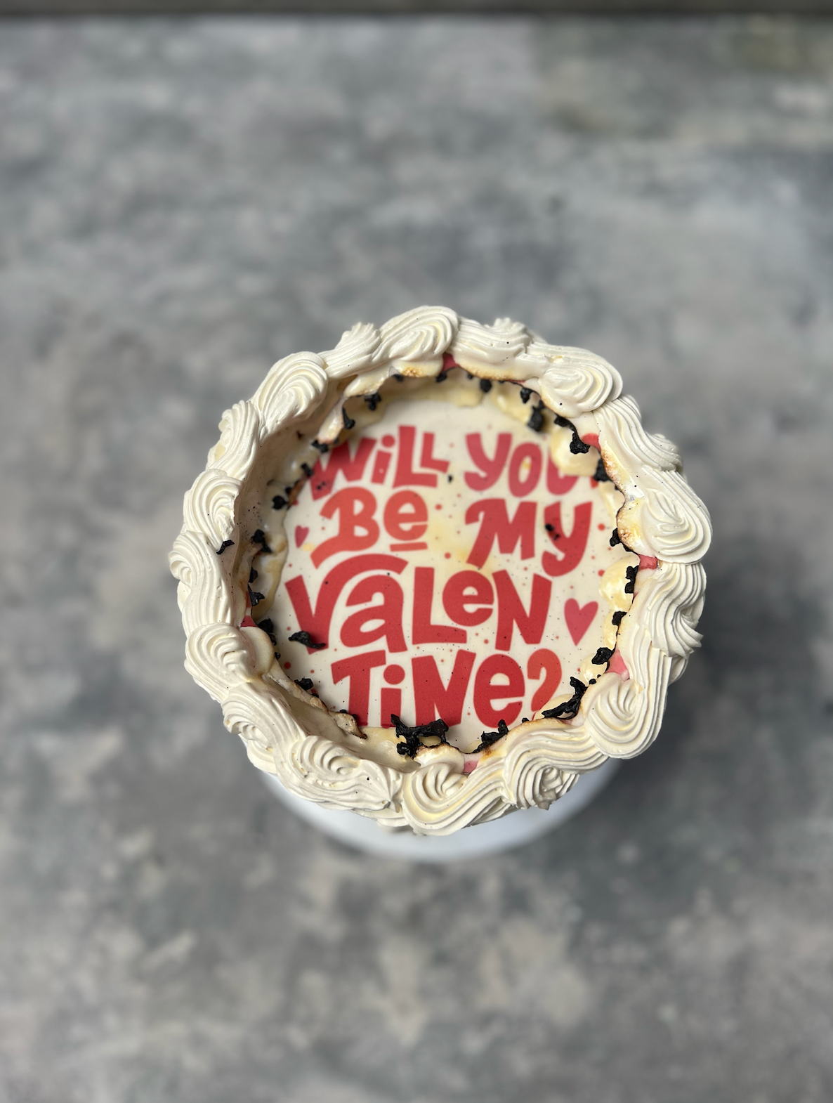 Burning LOVE Cake!