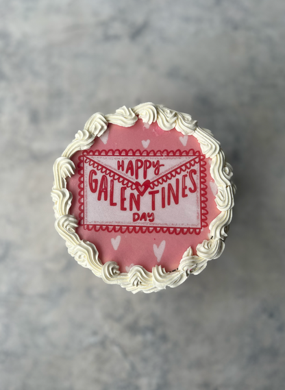 Galentine's Burning Cake!