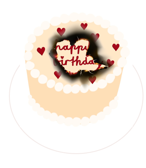 Create Your Own Burning Cake!