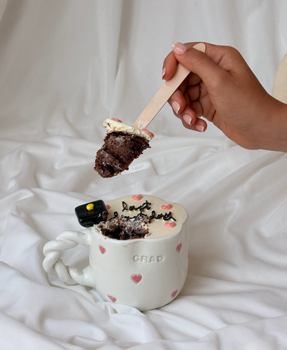 Grad Day Mugnificent Cake 🎓☕✨