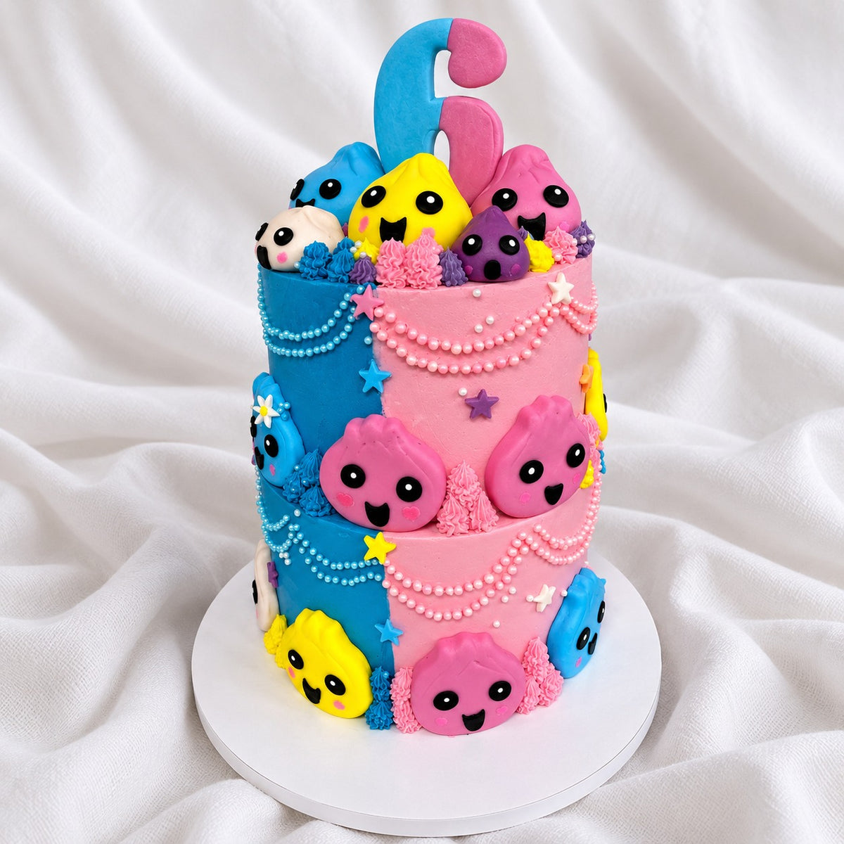 The Squishy Squad Cake