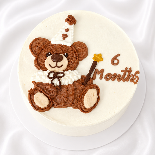 The Sweet Teddy Milestone Cake