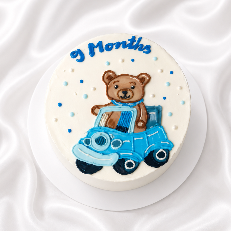 The Teddy's First Ride Cake