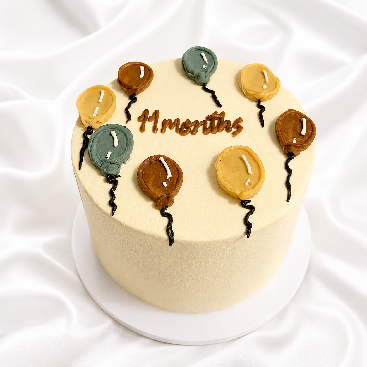 The Balloon Milestone Cake