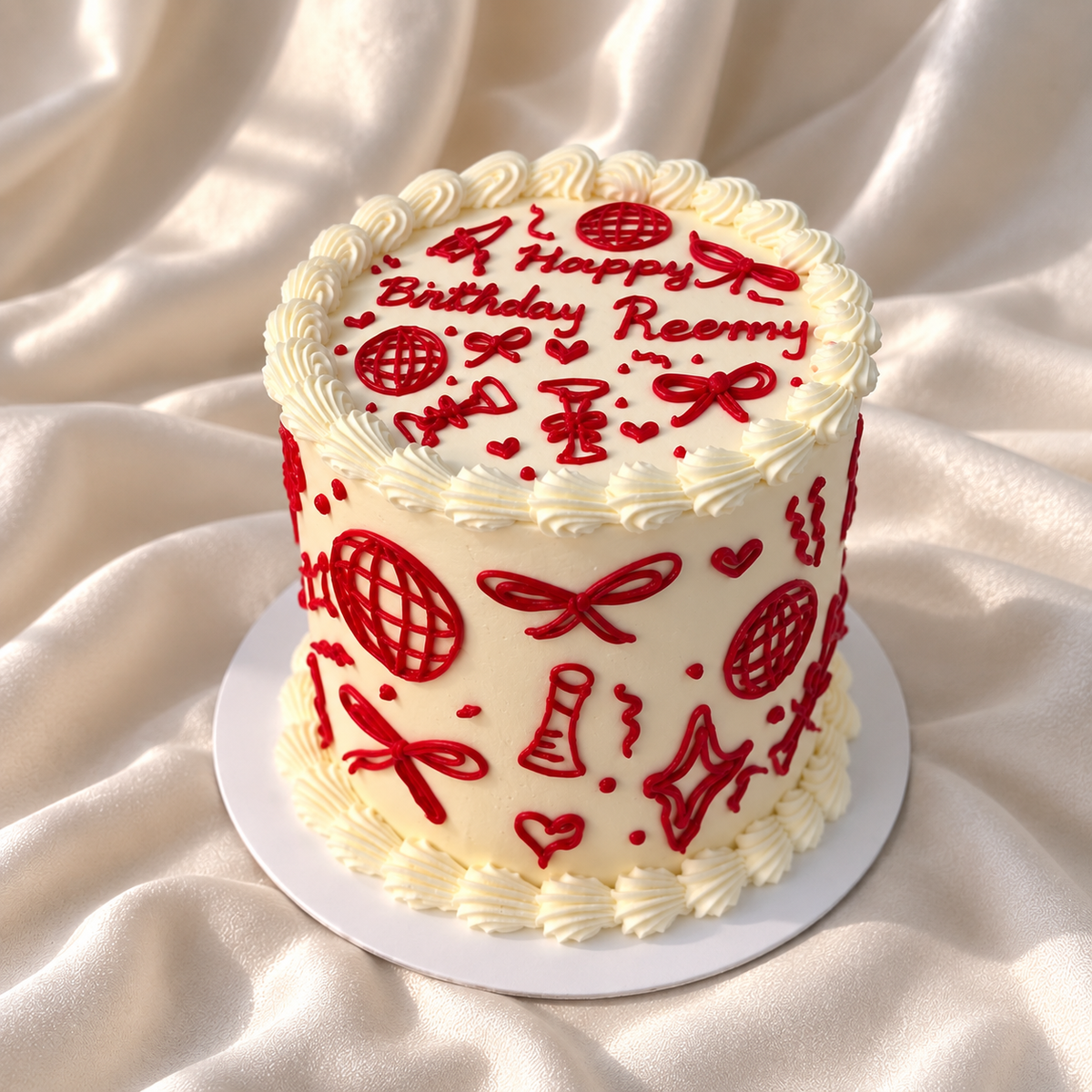 The Birthday Doodle Cake