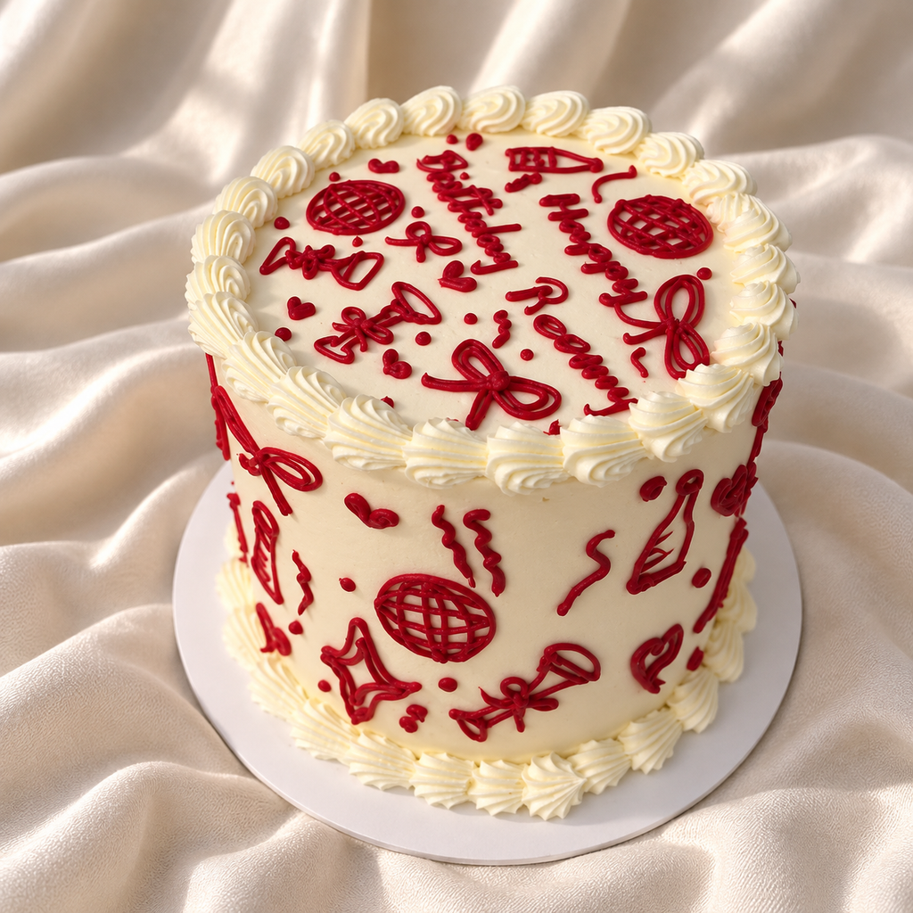 The Birthday Doodle Cake