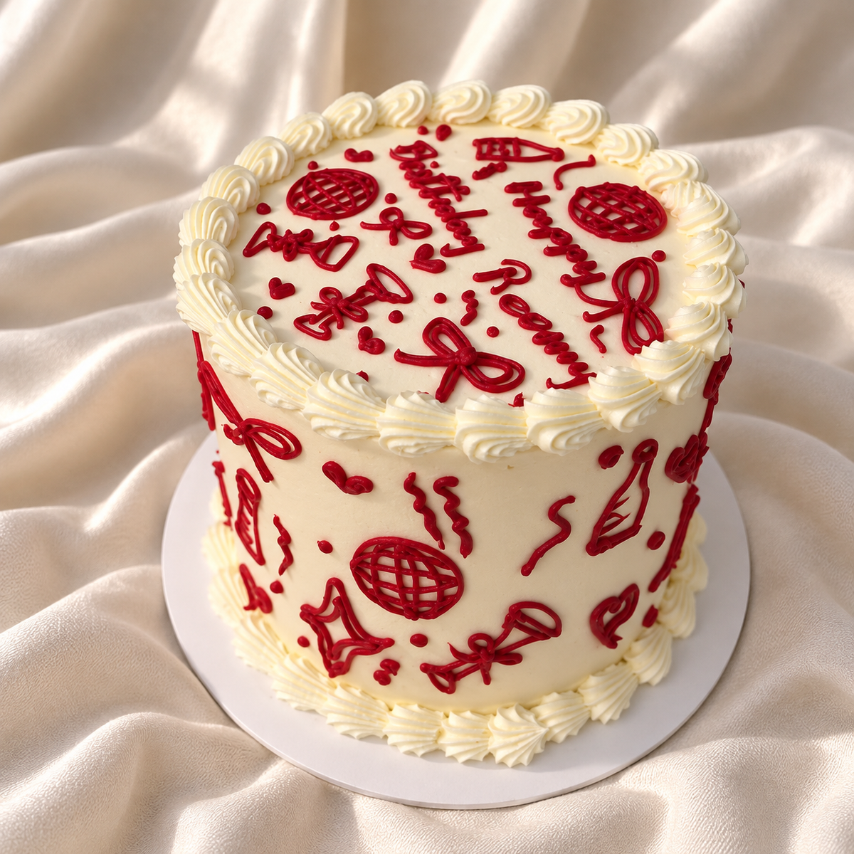 The Birthday Doodle Cake