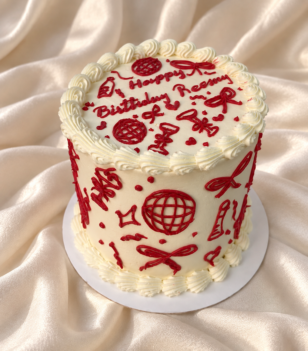 The Birthday Doodle Cake
