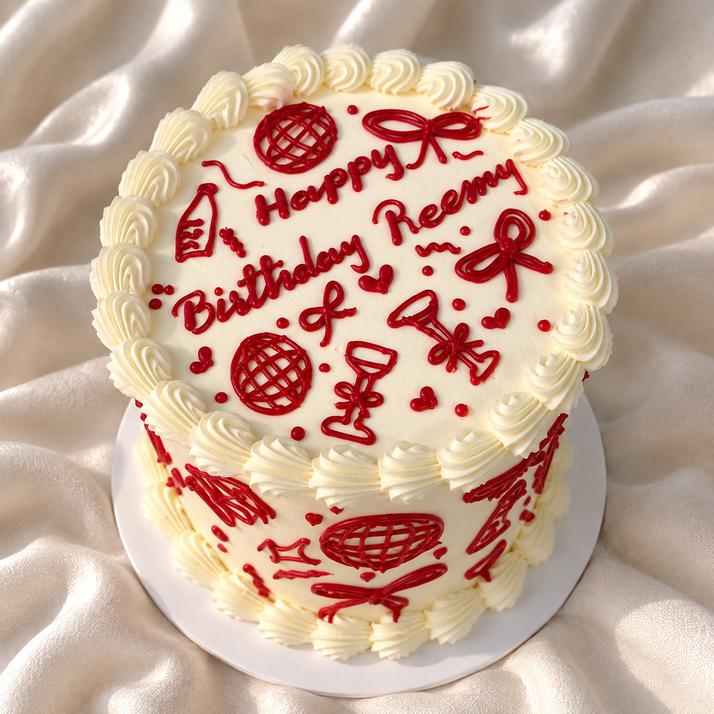 The Birthday Doodle Cake