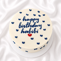 The Blue Hearts Cake