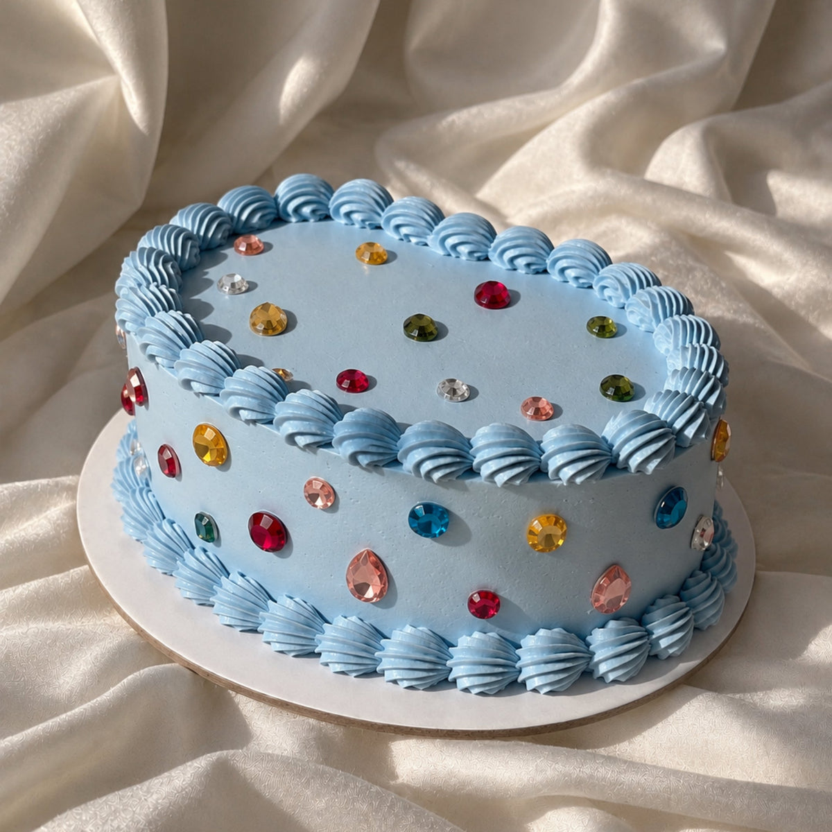 The Blue Jewel Cake