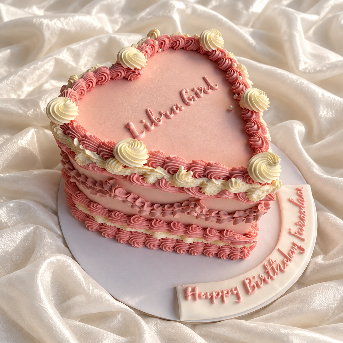 The Blush Club Cake