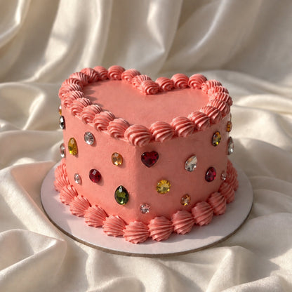 The Blush Jewel Cake