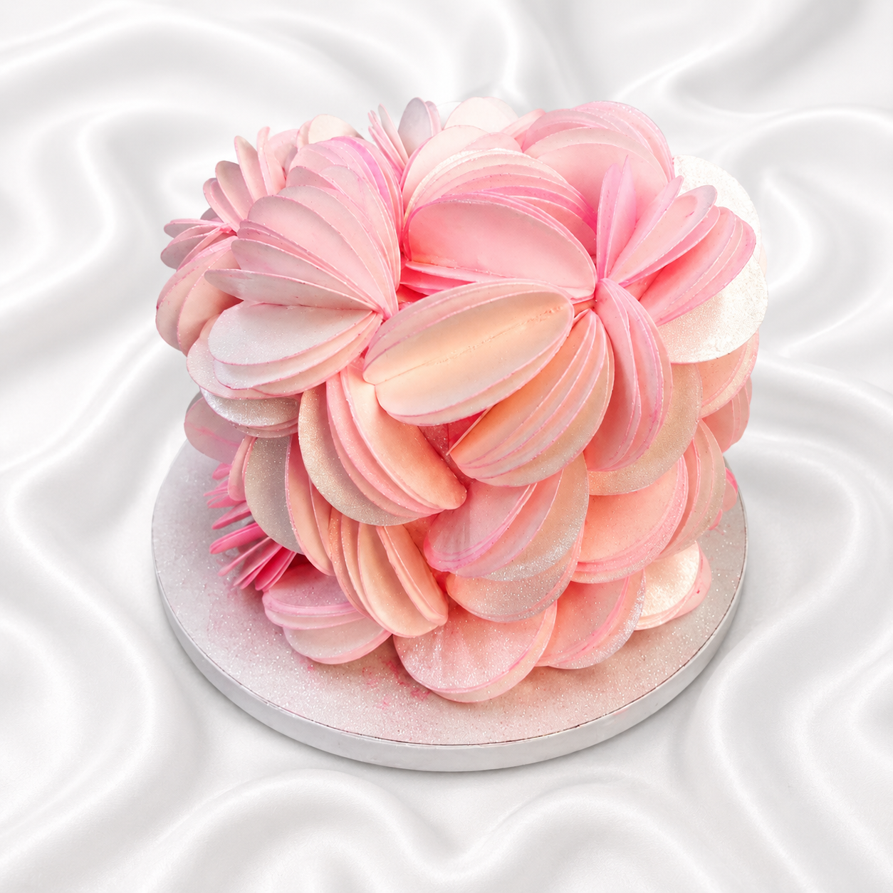 The Blush Petals Cake