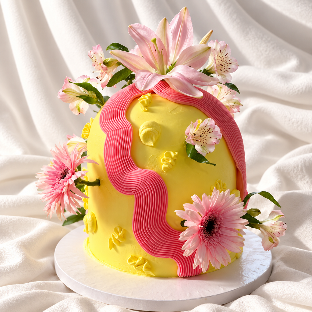 The Floral Dome Cake