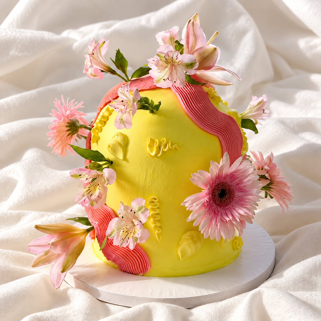 The Floral Dome Cake